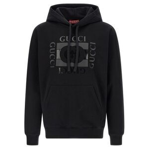 Gucci Black Cotton Men's Sweatshirt